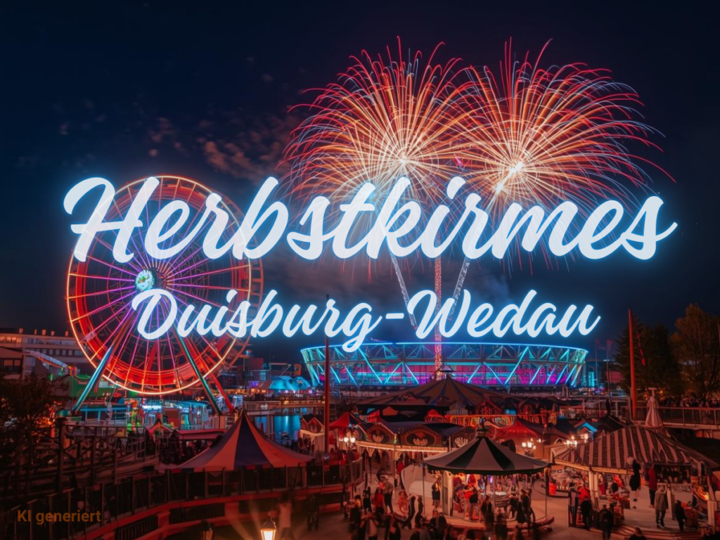Herbstkirmes am Stadionvorplatz Duisburg-Wedau