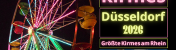 Rheinkirmes Düsseldorf 2026 - Größte Kirmes am Rhein