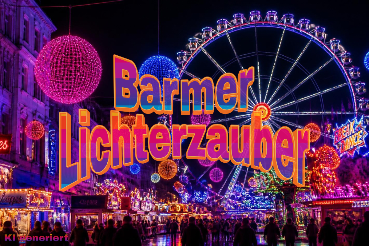 Barmer Lichterzauber Kirmes Wuppertal
